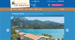 Desktop Screenshot of campinglenautic.com